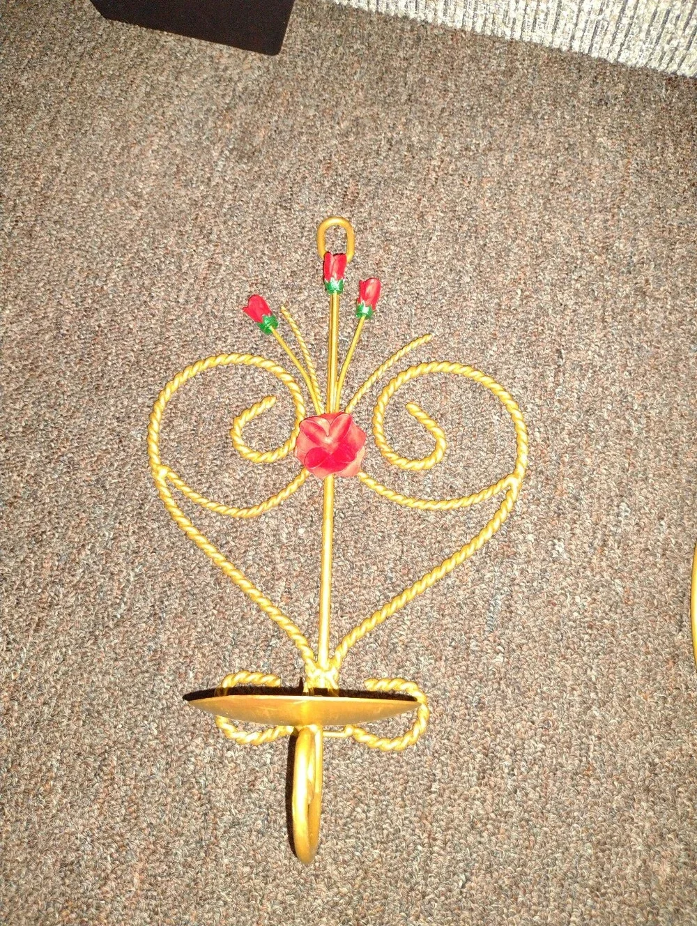 Mirror And Candle Holder Set